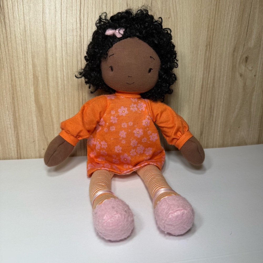 Bunnies by the Bay Hayley Soft 13" Doll Plush Global Sisters African American